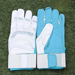 Meilleur prix pour la protection des mains supérieures Infield Outdoor Gants de frappe de baseball en cuir véritable personnalisables de haute qualité - Product Image 6