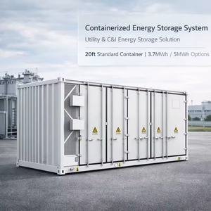 Contenedor BESS de 20 pies y 3.7MWh con Baterías LiFePO4 para C&I, Red Híbrida de Respaldo con Refrigeración Líquida, IP55, FM200, CE, Listo para Enviar - Product Image 5