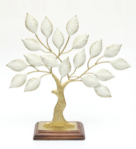 Venta caliente Hogar Moderno decoración artística acento lujo dio a conocer artesanías de Metal escultura de árbol hecha a mano Nuevo Hogar Moderno - Product Image 4