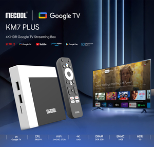 <span class=keywords><strong>MECOOL</strong></span>-Dispositivo de <span class=keywords><strong>TV</strong></span> inteligente <span class=keywords><strong>KM7</strong></span> <span class=keywords><strong>Plus</strong></span>, decodificador con Android 10, 4k, g-oogle, 2GB, DDR4, 16GB de ROM, Internet LAN de 100M, S905Y4, reproductor multimedia para el hogar - Product Image 5