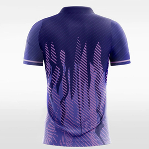 Dernier design, maillot de football personnalisé de haute qualité, impression par transfert thermique, version joueur 2024, 100% polyester 180g - Product Image 2