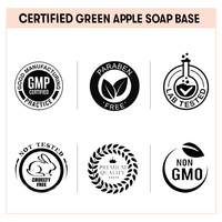 Obtenez une base de savon fondu et versé à l'odeur douce de pomme verte au prix de gros avec VedaOils | Base de savon au miel pur et naturel
