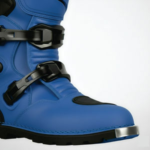 Bottes de moto en cuir véritable pour hommes / Bottes de moto pour hommes / Nouveau design de chaussures de moto en gros - Product Image 3