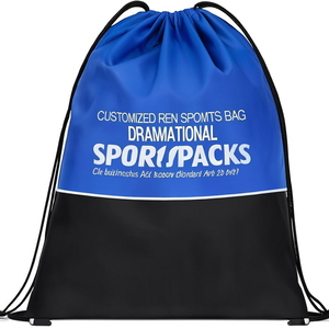 Borsa Sportiva Personalizzata Ren per Zaini Sportivi Promozionali con Coulisse - Product Image 3