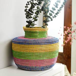 Vase en jonc de mer, accessoires de décoration intérieure, vases en paille faits à la main, tendance, nouveau design moderne tendance - Product Image 3