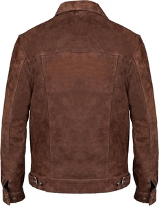 Vente chaude Vêtements pour hommes Concevez votre propre veste en cuir à la mode Veste en cuir pour hommes de haute qualité au meilleur prix à manches longues - Product Image 3