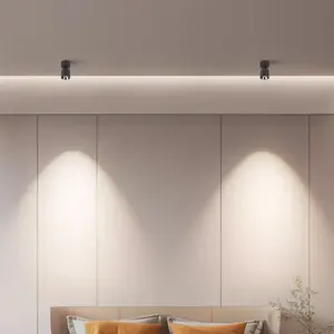 ไฟสปอตไลท์ LED ปรับได้ Faylon รุ่นโมเดิร์น แบบติดตั้งบนพื้นผิว แสงวอร์มไวท์ CCT COB สำหรับสำนักงาน ห้องนอน โรงแรม ได้รับการรับรองมาตรฐาน ROHS - Product Image 5