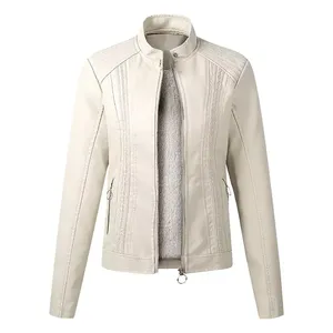 Veste en cuir pour homme Vêtement d'extérieur moderne et raffiné avec un design élégant, une surface polie et une élégance - Product Image 5