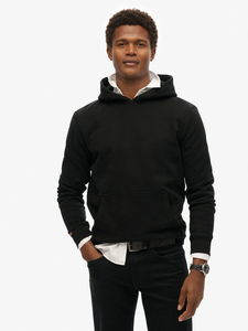 Nouveaux sweats à capuche personnalisés noirs en gros de haute qualité 100% coton mode sweats à capuche décontractés lourds pour hommes - Product Image 2