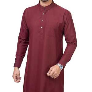 Jubbah pour homme, design tendance, nouveau modèle, robe islamique à manches longues, robe arabe, vêtements musulmans modestes, thobe pour homme - Product Image 6