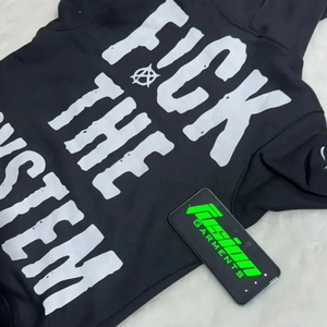 เสื้อฮู้ดดี้ผู้ชายพิมพ์ลายเทอร์รี่ ขายส่งจากโรงงานโดยตรง - Product Image 2