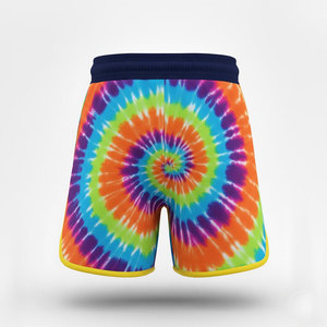 Shorts de sport en mesh personnalisés pour hommes, logo et numéro sublimés, vêtements d'équipe professionnels pour le football et le basketball - Product Image 2