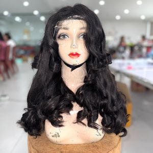 Vietnamese Hair Wholesale Price 100% Raw Hair Unprocessed Human Hair Bouncy <b>Black</b> Color <b>Wigs</b> 2025 - Product Image 2