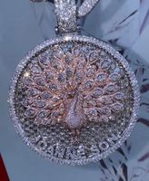 Pendentif Chaîne Hip Hop Personnalisé en Alliage Argent 925 Effet Diamant VVS pour Homme – Cadeau Tendance pour Lui, Testé, Style Classique