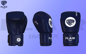 ถุงมือชกมวยระบายอากาศได้ดีหนัง PU โลโก้แบบออกแบบได้ตามที่ต้องการ - Product Image 6