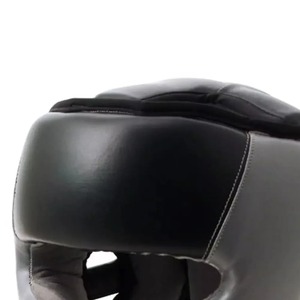 Casco de boxeo de cuero genuino PU unisex para adultos, protección para la cabeza con estampado suave, casco de lucha de combate hecho para un uso cómodo - Product Image 5