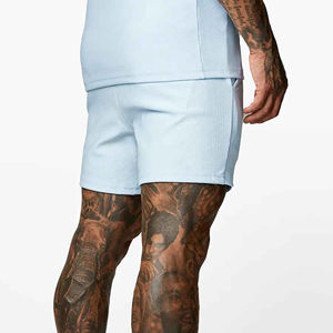 OEM personalizado de malla de poliéster/algodón 2025 pantalones cortos elegantes para hombres Fitness entrenamiento deportivo correr personalizado corto hombres pantalones cortos de gimnasio para hombres - Product Image 2