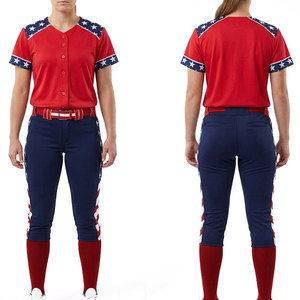 Uniforme de Softbol Profesional para Mujer, Diseño Personalizado de Alta Calidad, Tela de Malla Ligera y Transpirable, Ajuste Cómodo - Product Image 2