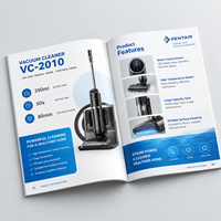 Impression de catalogue de profil d'entreprise personnalisé, impression de catalogue de produits professionnels, service d'impression de brochures