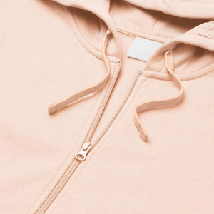 Sudaderas con Cremallera para Mujer, de Poliéster/Algodón, Tejidas, de Invierno, con Logotipo Personalizado en la Parte Delantera, Ropa Urbana, Ligeras y de Secado Rápido - Product Image 4