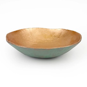 Cuenco decorativo de metal fundido de cobre - Product Image 5