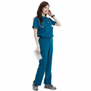 Conjuntos de uniformes médicos para mujeres de alta calidad Diseño de uniformes médicos de polo Uniformes conjuntos de uniformes hospitalarios - Product Image 2