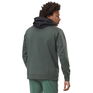 Vente en gros 2023 arrivage de pulls à capuche lourds couleur anthracite pour hommes avec logo personnalisé à vendre sweats à capuche pour hommes - Product Image 4