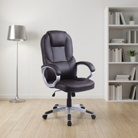 Silla de Oficina Ejecutiva Moderna y Económica, Cómoda, Ergonómica, con Elevación a Gas, Extensible, Ajustable, Reclinable, con Reposapiés para el Lugar de Trabajo