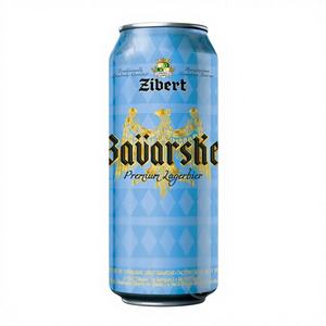 Cerveza Zibert Bavarske Lager 5% ABV Lata de 0,5L - Product Image 1