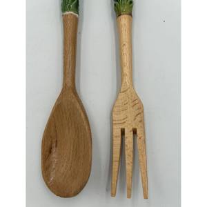 Fantastique serveur de salade en bois nouvelle arrivée meilleure qualité à prix raisonnable nouvelle arrivée - Product Image 3