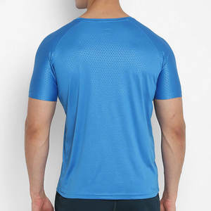 Camiseta Deportiva para Hombre, Ajuste Cómodo, Camiseta de Rendimiento para Gimnasio, Entrenamiento, Correr, Deportes y Ropa Deportiva Diaria - Product Image 5
