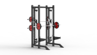 Máquina de Cable Multifuncional Comercial, Power Rack, Entrenador Funcional, Smith Opcional, Equipo de Fitness