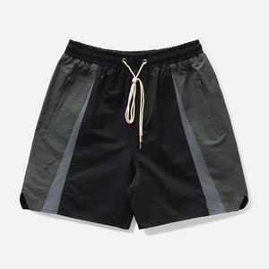 New ODM 2025 Arrival Unisex Nylon <b>Windbreaker</b> Shorts Custom Multi-Round Pockets Plain Dyed Hot Shorts Made in Pakistan - Product Image 1