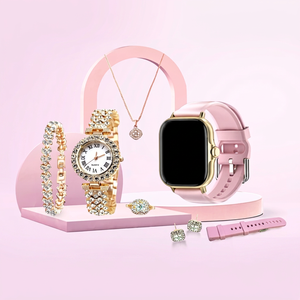 Reloj Inteligente Sower A58 Plus para Mujer, Brazalete Deportivo Dorado, Monitor de Sueño, Pantalla Táctil IPS IP67, 5-10 Días de Duración de la Batería, Brújula - Product Image 2