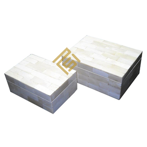 Horn Bone Unique Necklace Jewellery Decorative Boxes <b>MOP</b> Box Luxury Printed Custom Logo Jewellery Storage Packaging High Quality - Product Image 3