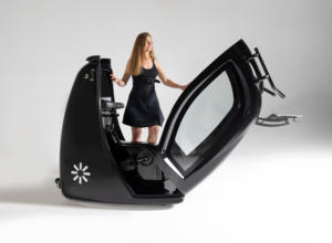 Bicicleta vertical de vacío con infrarrojos InfraStar Sole para pérdida de peso y ejercicio Cryonick - Product Image 3