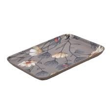 Bandeja de Servicio de Esmalte Metálico con Acabado Elegante, Diseño de Alta Calidad para Hogar, Hotel, Restaurante - Product Image 5