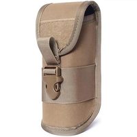 Étui rigide en nylon pour lunettes de soleil, tactique, durable, de luxe, rectangulaire, rétro, avec logo personnalisé, pour l'extérieur, compatible Molle, vente en gros