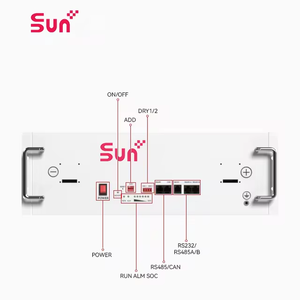 SUNPLUS 15KWh Batterie de stockage LiFePO4 Batterie solaire tout-en-un 6000 + cycles Batterie de rack pour le stockage d'énergie hors réseau - Product Image 1