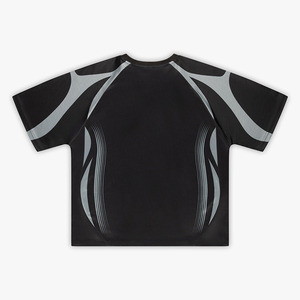 Camiseta de Fútbol Oversize Personalizada al por Mayor 2025, 100% Poliéster, 100% Algodón, para Hombre, Corte Holgado, Transpirable, de Secado Rápido, Ecológica, de Malla - Product Image 2
