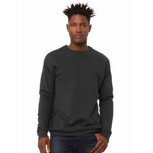 Sudaderas y sudaderas de cuello redondo de algodón 100% personalizadas, sudadera gris con logotipo en relieve estampado en 3D para hombre - Product Image 6