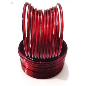 2025 nuevos brazaletes tradicionales de cristal liso granate para niñas y mujeres con tamaño personalizado a un precio asequible por ZAM IMPEX - Product Image 1