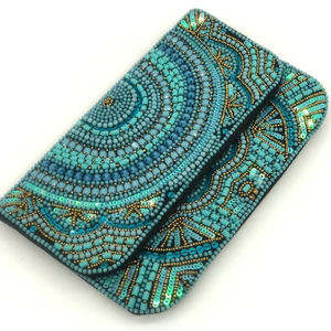 Bolsos de Algodón con Cuentas Tejidas a Mano, Estilo Clásico para Mujer, Uso en Fiestas, Nuevo Diseño de Moda, Bolso de Mensajero de Un Solo Hombro - Product Image 1