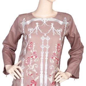 Traje de 3 Piezas Bordado para Mujer - Marrón - Product Image 3