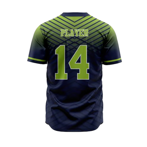 Meilleur prix, fourniture directe d'usine, uniforme de baseball, logo personnalisé imprimé, ensemble maillot et pantalon pour adultes, entraînement, meilleur vêtement d'équipe - Product Image 5