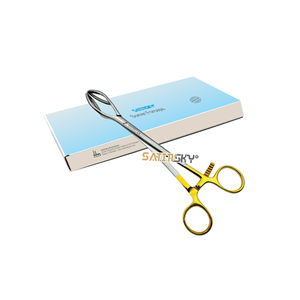 Pinzas de sujeción Lane Bone de acero inoxidable, instrumento quirúrgico con dientes dentados 2x2, bloqueo de trinquete, reutilizables, CE, alta calidad - Product Image 5