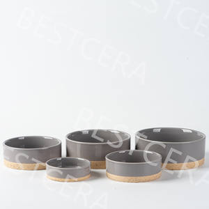 Tigela de cerâmica para animais de estimação, tigela de areia e solo para alimentação e rega de cães e gatos, nova venda direta personalizada de fábrica - Product Image 2