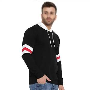 Sudadera con capucha de gran tamaño para hombre, ropa de calle personalizada de talla grande, sudadera con patrón sólido para otoño, ropa para niño con sudaderas estampadas - Product Image 3