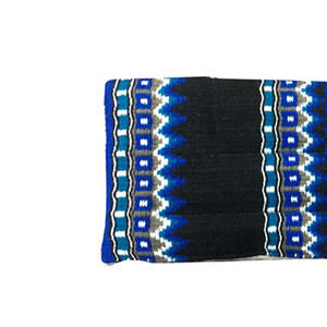 Tapis de selle en laine haute densité de qualité supérieure avec feutre en dessous pour un confort supérieur Tissu respirant améliore les performances du cheval - Product Image 3