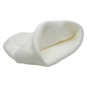Gorros de color blanco Gorras en color de lana Ropa de invierno informal Gorro hecho a medida para hombres gorros al por mayor - Product Image 4